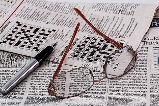 crossword clue to a younger brain
