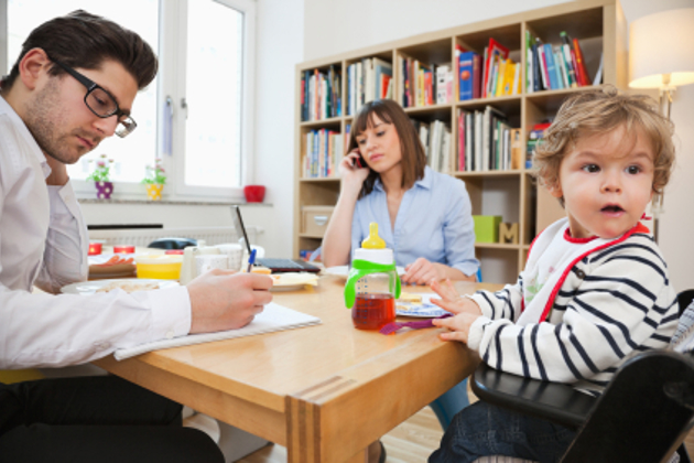 working out work to benefit parents and kids