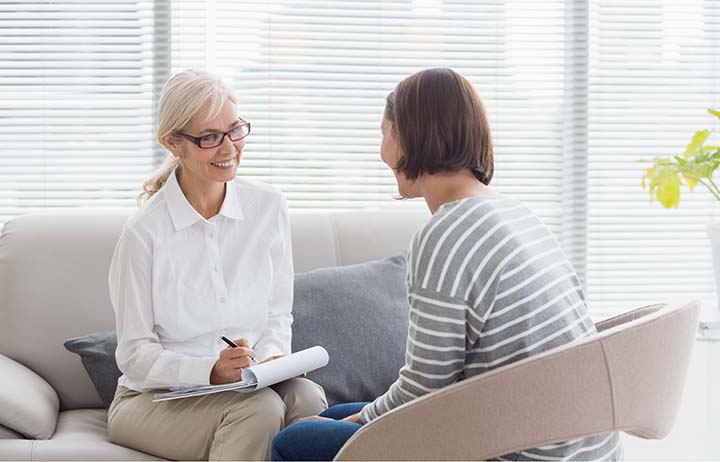 Adult undergoing professional autism assessment with psychologist in Melbourne clinic